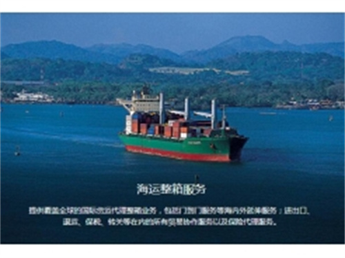 国际海运服务